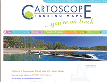 Tablet Screenshot of cartoscope.com.au